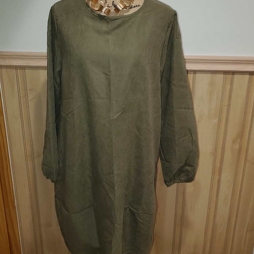 💞Army Green Dress💞
